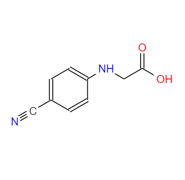 CAS： 42288-26-6,中文名称： N-(4-氰基苯基)甘氨酸 英文名称： N-(4-CYANO-PHENYL)-GLYCINE 