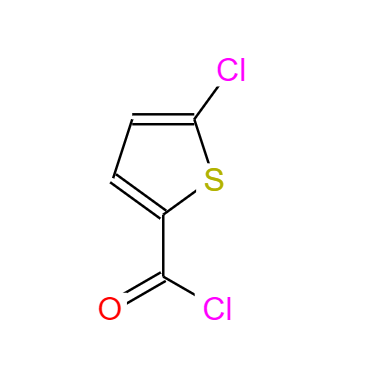 CAS：42518-98-9,中文名称：2-氯-5-噻吩甲酰氯 英文名称：5-Chlorothiophene-2-carbonyl chloride 