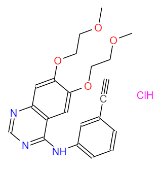 CAS：183319-69-9,中文名称：盐酸埃罗替尼 英文名称：Erlotinib hydrochloride 