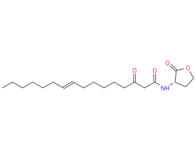 CAS：479050-91-4,英文名称：N-3-oxo-hexadec-11(Z)-enoyl-L-Homoserine lactone 