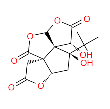 CAS：33570-04-6,中文名称：白果内酯 英文名称：Bilobalide 