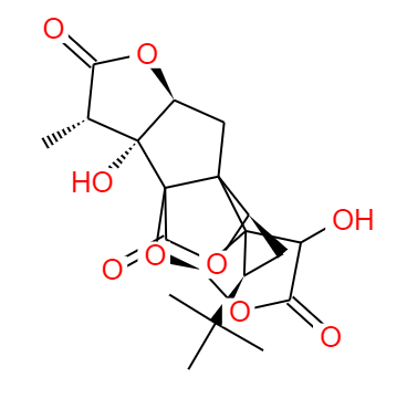 CAS：15291-75-5,中文名称：银杏内酯A 英文名称：Ginkgolide A 