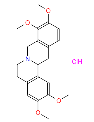 CAS：6024-85-7,中文名称：延胡索乙素 英文名称：TETRAHYDROPALMATINEHYDROCHLORIDE 