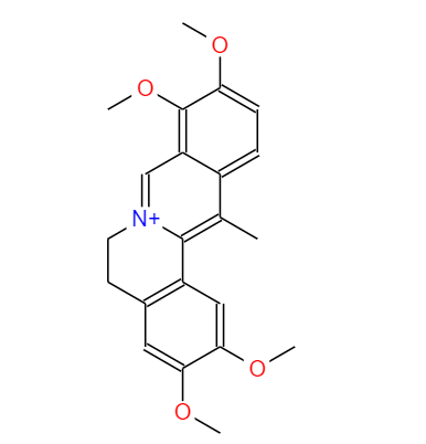 CAS：30045-16-0,中文名称：去氢延胡索素 英文名称：Dehydrocorydaline 