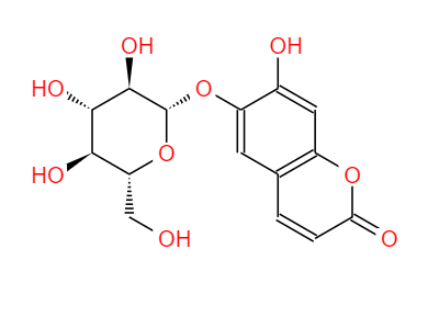  CAS：531-75-9,中文名称：秦皮甲素 英文名称：Esculin
