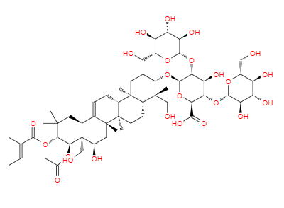 CAS：123748-68-5,中文名称：七叶皂苷A 英文名称：EscinIA 
