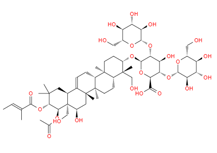CAS：26339-90-2,中文名称：七叶皂苷B 英文名称：EscinIB 