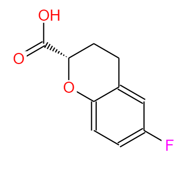  CAS：129101-36-6,中文名称：(S)-6-氟色满-2-羧酸
