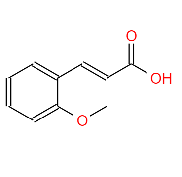 CAS：6099-03-2,中文名称：邻甲氧基肉桂酸 英文名称：o-Methoxycinnamic acid 