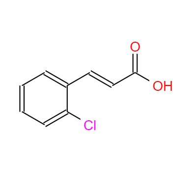 CAS：3752-25-8,中文名称：邻氯肉桂酸 英文名称：2-Chlorocinnamic acid 