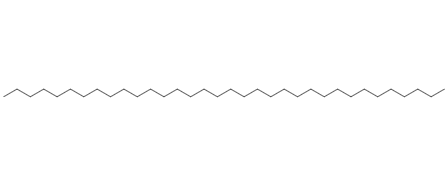 CAS：14167-59-0，中文名称：三十四烷 英文名称：N-TETRATRIACONTANE 