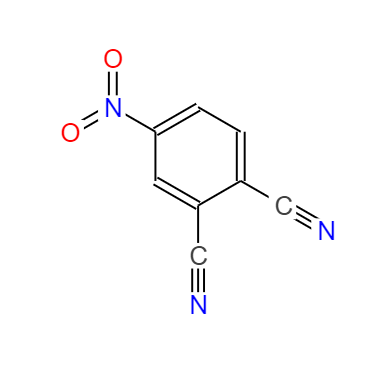 CAS：31643-49-9,中文名称：4-硝基邻苯二甲腈 英文名称：4-Nitrophthalonitrile; 5-Nitrobenzene-1,2-dicarbonitrile 
