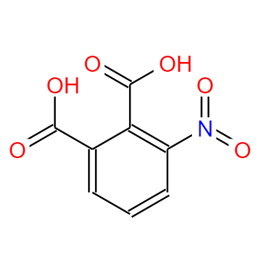 CAS：603-11-2,中文名称：3-硝基邻苯二甲酸 英文名称：3-Nitrophthalic Acid 