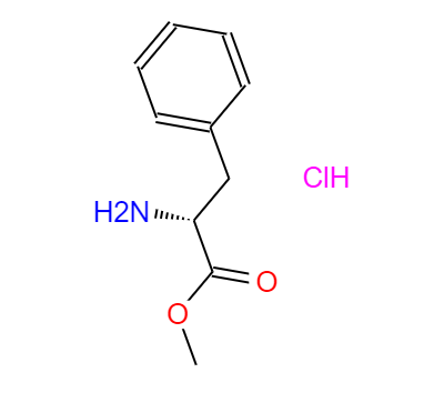 CAS：13033-84-6,中文名称：D-苯丙氨酸甲酯盐酸盐 英文名称：D-Phenylalanine methyl ester hydrochloride 