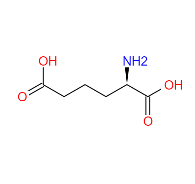 CAS：7620-28-2,中文名称：(R)-2-氨基己二酸 英文名称：(R)-2-Aminohexanedioicacid 