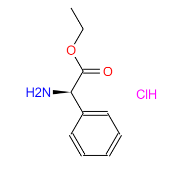 CAS：17609-48-2,中文名称：D-(-)-2-苯甘氨酸乙酯.盐酸盐 英文名称：D-(-)-2-Phenylglycineethylesterhydrochloride 