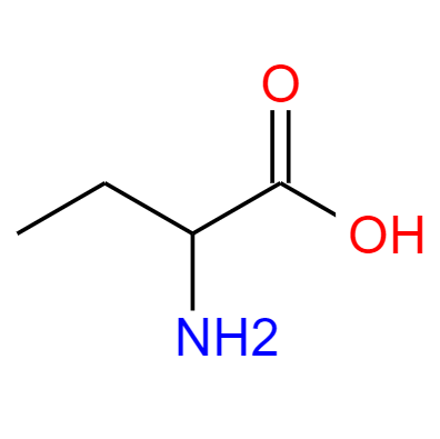 CAS：2835-81-6,中文名称：DL -2-氨基丁酸 英文名称：DL-2-Aminobutyric acid 