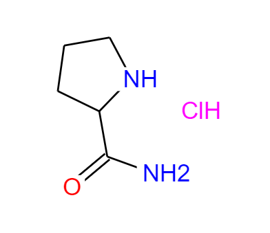 CAS：115630-49-4,中文名称：吡咯烷-2-甲酰胺盐酸盐 英文名称：H-DL-Pro-NH2.HCl 