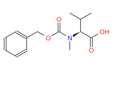 CAS：42417-65-2,中文名称：N-苄氧羰基-N-甲基-L-缬氨酸 英文名称：Cbz-N-methyl-L-valine 