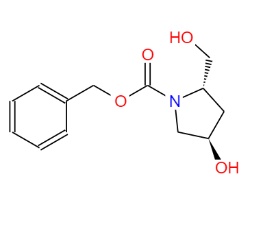 CAS：95687-41-5,中文名称：Cbz-反式-4-羟基-L-脯氨醇 英文名称：Z-TRANS-4-HYDROXY-L-PROLINOL 