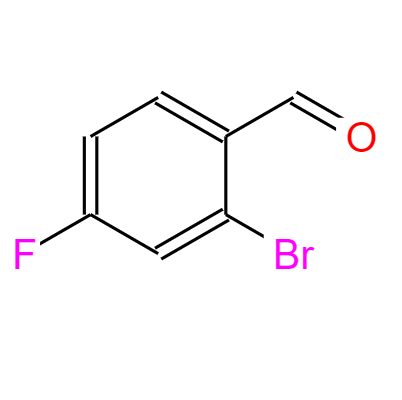 CAS： 59142-68-6，中文名称： 2-溴-4-氟苯甲醛 英文名称：2-BroMo-4-fluorobenzaldehyde 