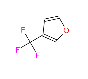 CAS： 56286-84-1，英文名称：3-Trifluormethyl-furan 