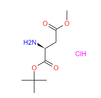  CAS： 34582-30-4，中文名称： (S)-1-氨基琥珀酸4-甲酯叔丁酯盐酸盐