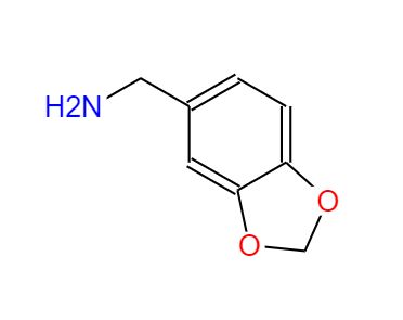  CAS： 2620-50-0，中文名称： 胡椒基胺 英文名称：Piperonylamine