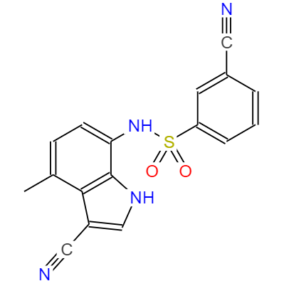 CAS：289483-69-8 ，英文名称：E7820 