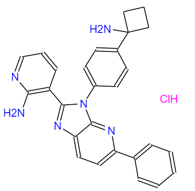 CAS： 1313883-00-9，中文名称： ARQ092盐酸盐 