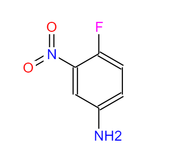 CAS： 364-76-1，中文名称： 3-硝基-4-氟苯胺 英文名称：4-Fluoro-3-nitroaniline 
