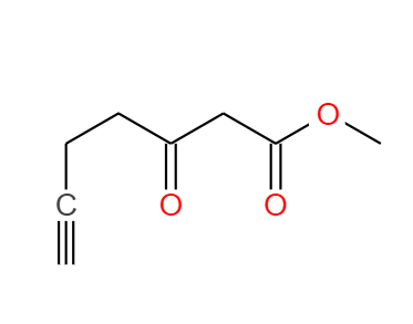  CAS： 100330-50-5，中文名称： 3-氧代庚-6-炔酸甲酯 英文名称：Methyl3-oxohept-6-ynoate