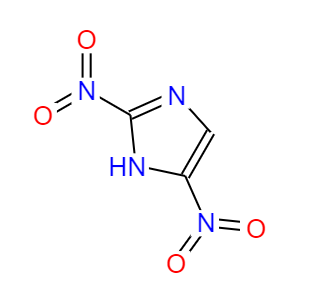 CAS： 5213-49-0，中文名称： 2,4-二硝基咪唑 英文名称：2,4-Dinitro-1H-imidazole 