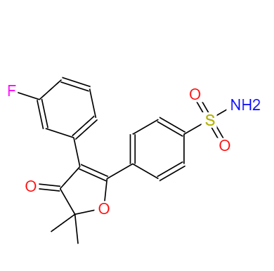 CAS： 301692-76-2，中文名称： 帕马考昔 英文名称：Polmacoxib 