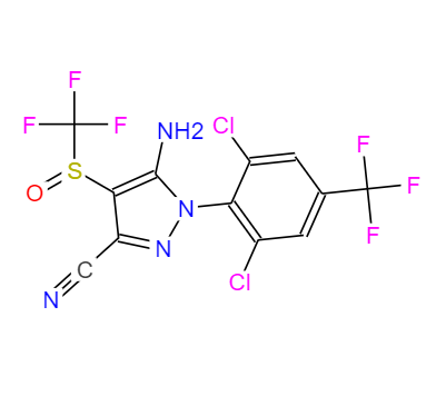 CAS： 120068-37-3，中文名称： 氟虫腈 英文名称： fipronil 