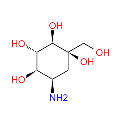 CAS： 83465-22-9，中文名称： 井冈霉醇胺 英文名称：Valiolamine 
