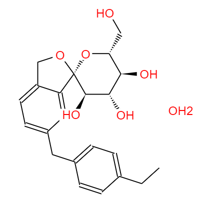 CAS： 1201913-82-7，中文名称： 托格列净 英文名称：Tofogliflozin Monohydrate 