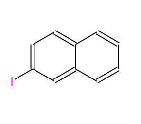 CAS： 612-55-5，中文名称： 2-碘萘 英文名称：2-Iodonaphthalene 