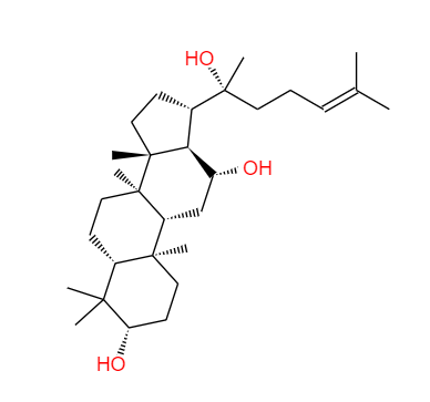 CAS： 30636-90-9，中文名称： 原人参二醇 英文名称：20(S)-Protopanaxadiol 
