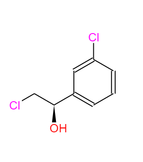 CAS： 142763-10-8，中文名称： (R)-2-氯-1-(3-氯苯基)乙醇 英文名称：(R)-2-Chloro-1-(3-chlorophenyl)ethanol 