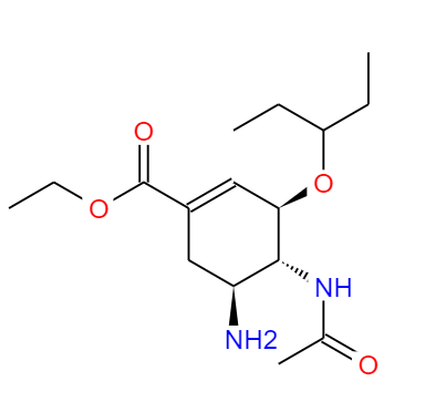 CAS： 196618-13-0，中文名称： 奥司他韦杂质 英文名称：Oseltamivir 