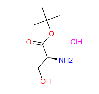 CAS：106402-41-9，中文名称： (S)-2-氨基-3-羟基丙酸叔丁酯盐酸盐 英文名称：H-Ser-Otbu.HCl