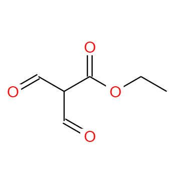 CAS： 80370-42-9，中文名称： 2-甲酰基-3-氧代丙酸乙酯 英文名称：ethyl 2-formyl-3-oxopropanoate 