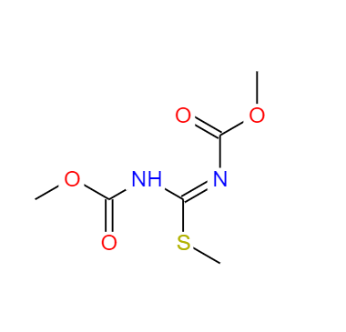 CAS： 34840-23-8，中文名称： 1,3-二羧甲基-2-甲基-2-硫代异脲 英文名称：1,3-Bis(Methoxycarbonyl)-2-Methyl-2-thiopseudourea 