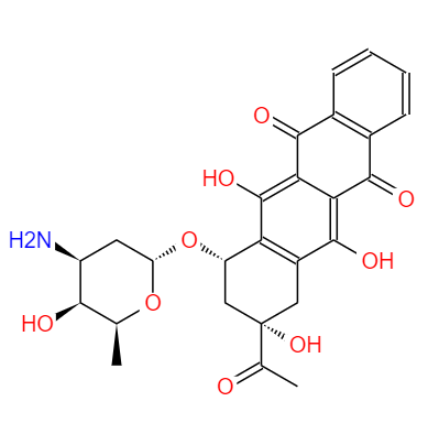  CAS： 58957-92-9，中文名称： 依达比星 英文名称：Idarubicin