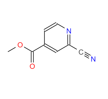CAS： 94413-64-6，中文名称： 2-氰基-4-吡啶羧酸甲酯 英文名称：2-Cyano-4-pyridine carboxylic acid Methyl ester 