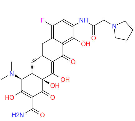 CAS： 1207283-85-9，英文名称：Eravacycline 