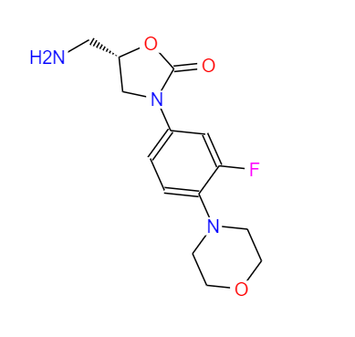 CAS： 168828-90-8，中文名称： (S)-5-(氨基甲基)-3-(3-氟-4-吗啉基苯基)-2-唑烷酮;利奈唑胺碱片段