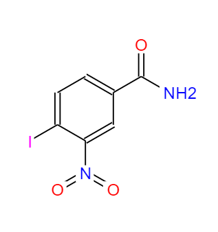CAS： 160003-66-7，中文名称： 3-硝基-4-碘苯甲酰胺 英文名称：4-Iodo-3-nitrobenzamide 