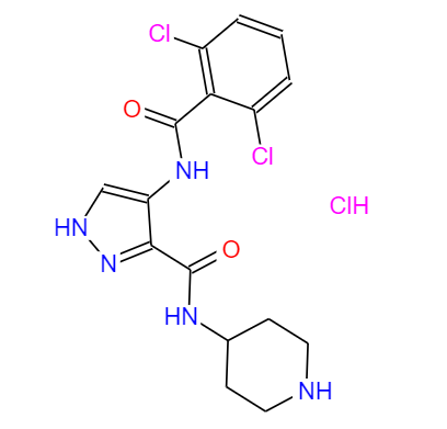 CAS： 902135-91-5，英文名称：AT7519 HCl 